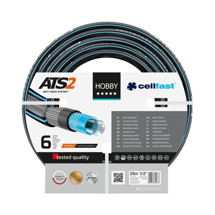 CELLFAST HOBBY ATS2 garden hose 25