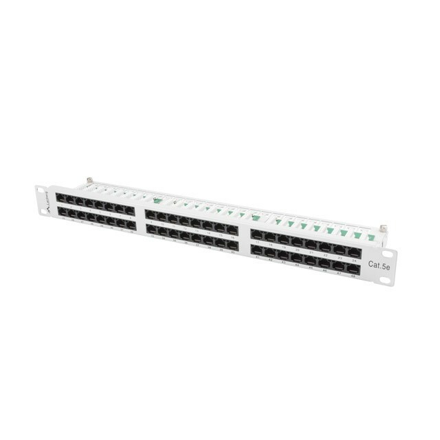 LANBERG Patch panel; white; Number of