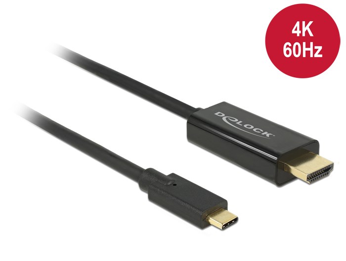 USB kabelis Delock USB-C - HDMI