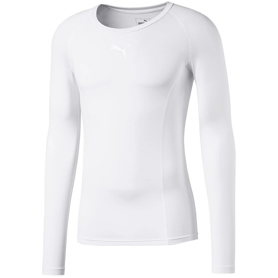Puma LIGA Baselayer Tee LS White