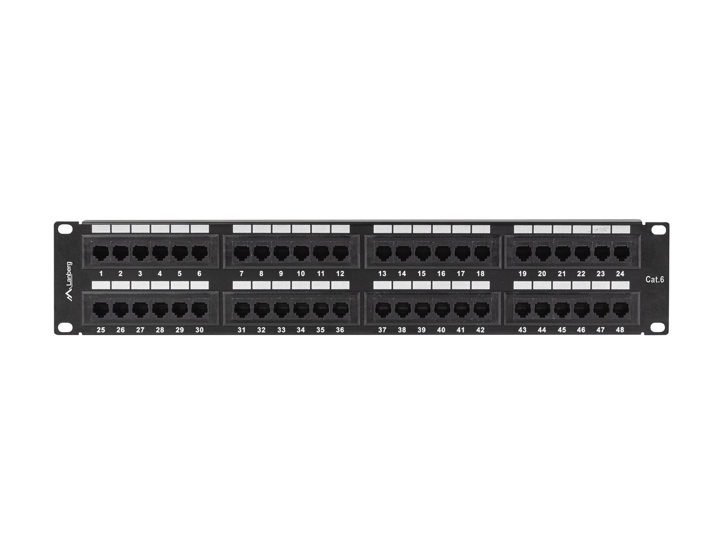 Lanberg Patchpanel 48-Port 2U 19" Cat