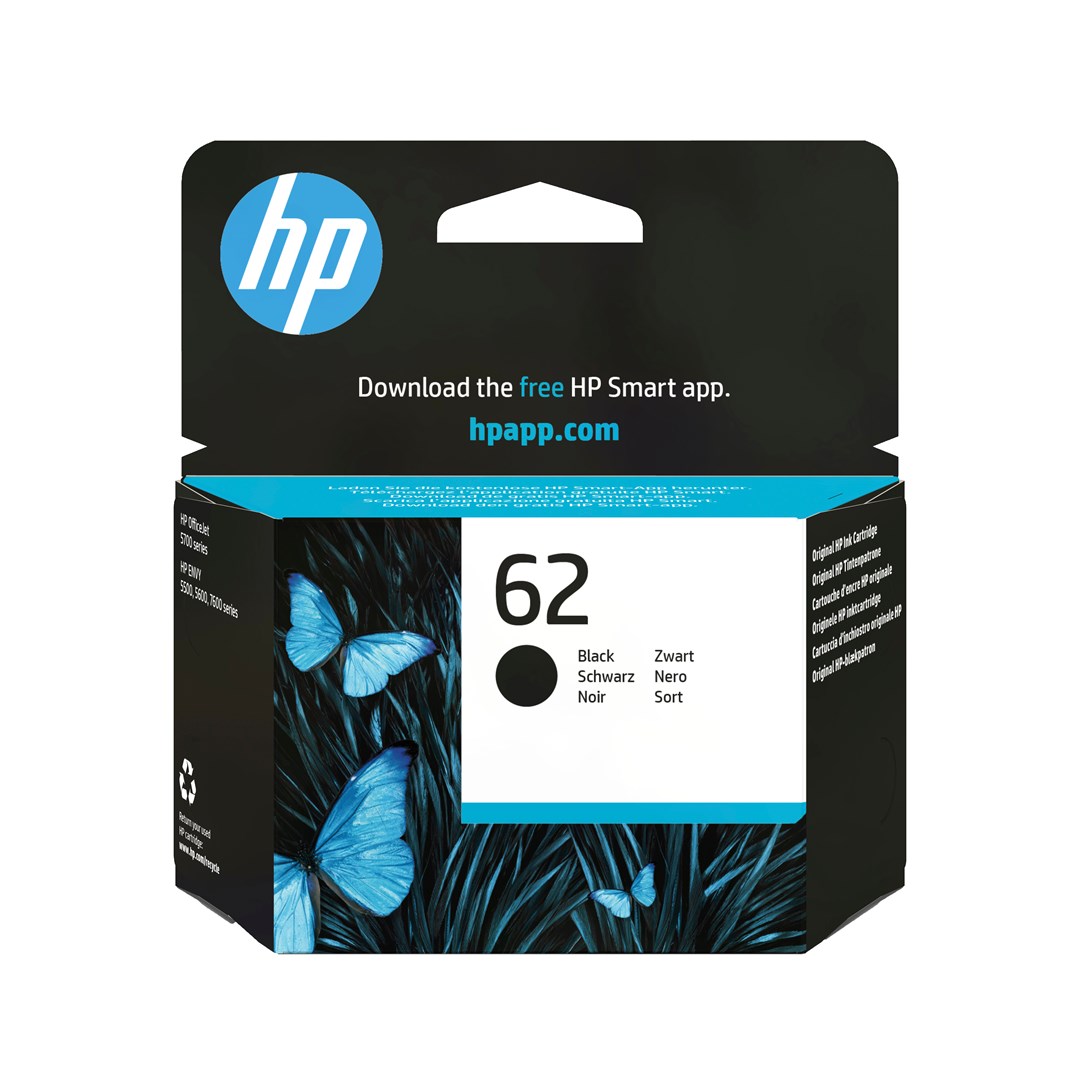 HP 62 Black Ink Cartridge |
