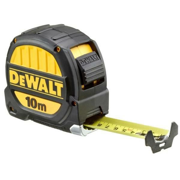 DEWALT Premium Retractable Tape Measure 10m