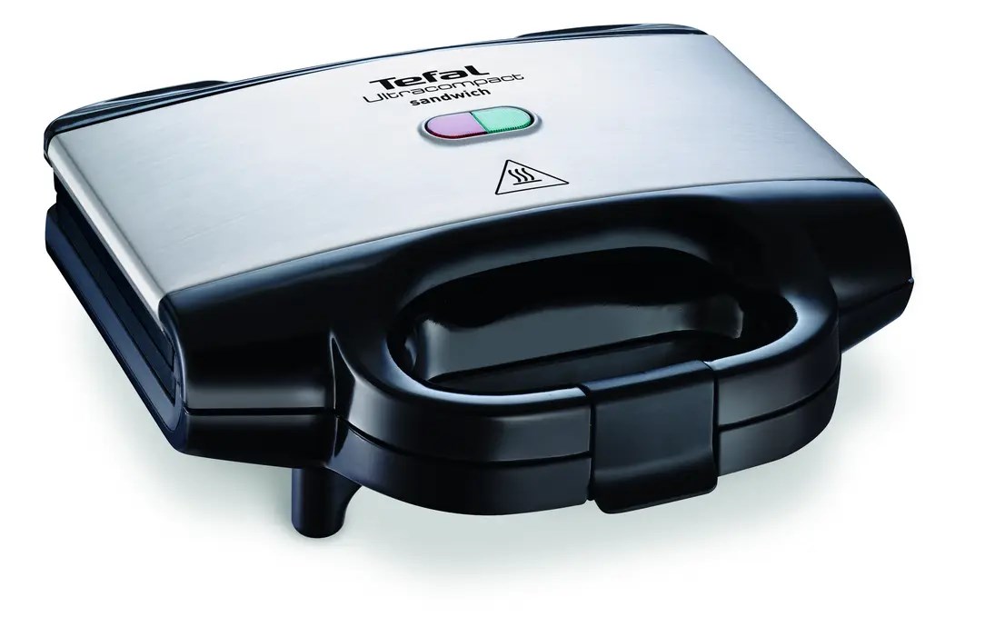 TEFAL sviestmaižu tosteris Ultracompact, melna/sudraba |