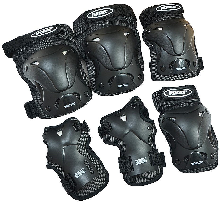 Roces Ventilated Skate Pads Triple aizsargu