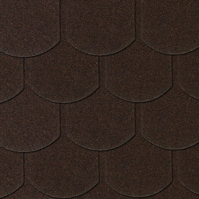 NO NAME BEAVER ROOF SHINGLE BROWN