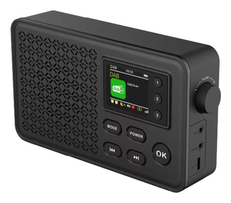 Denver DAB-57 radio Portable Black |