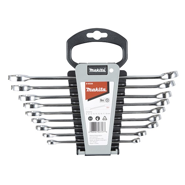 Makita Open-end wrench set 9 Dele