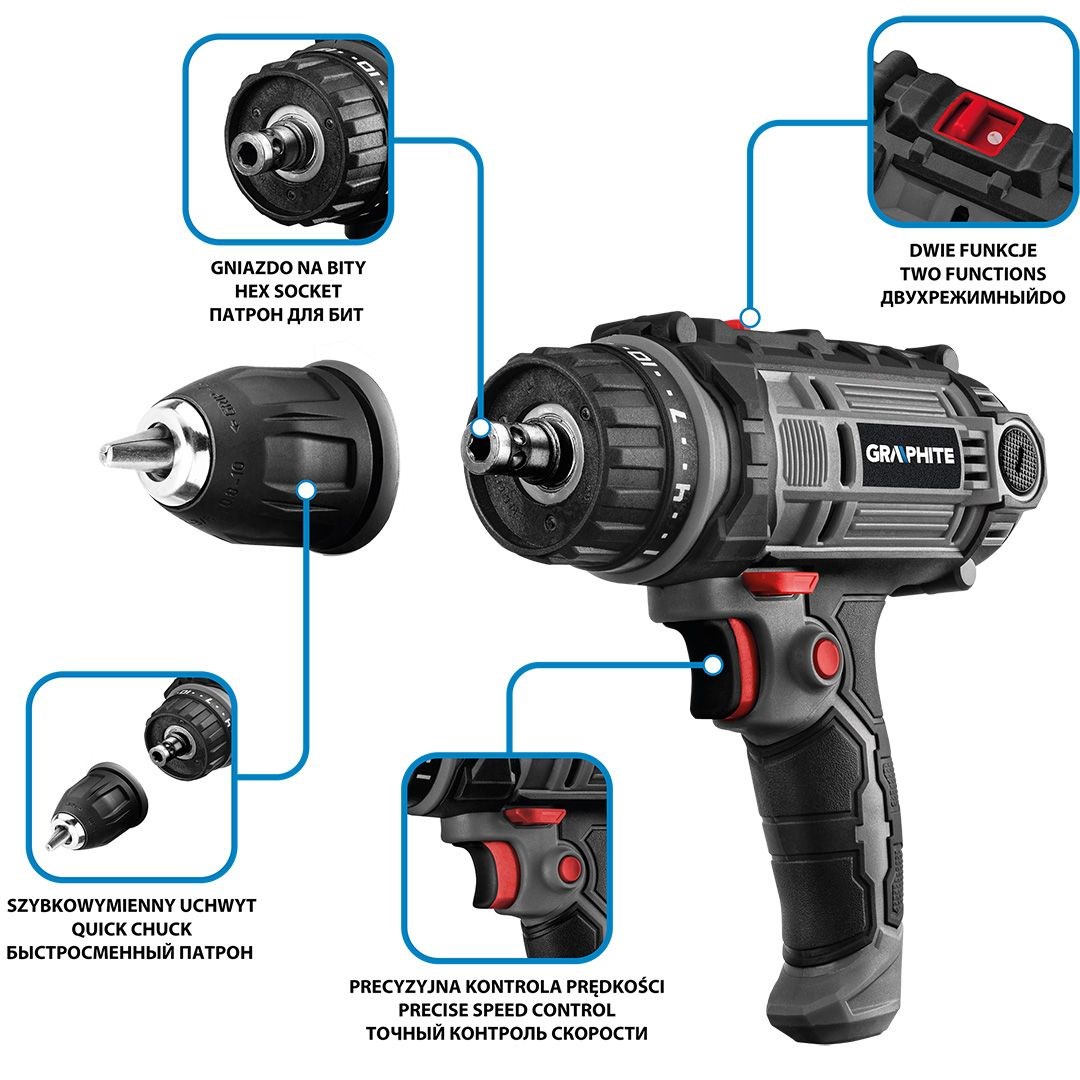 Graphite 58G793 power screwdriver/impact driver |