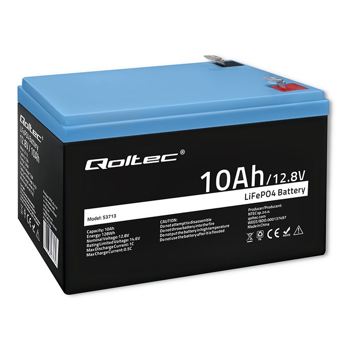 Qoltec LiFePO4 lithium iron phosphate battery
