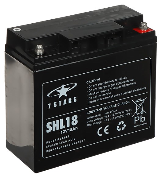 NO NAME Battery 12V/18Ah | 12V/18AH-7STARS
