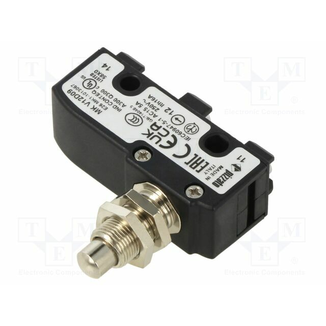 PIZZATO ELETTRICA Microswitch SNAP ACTION; 5A/250VAC
