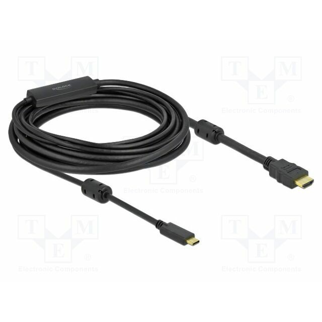 Cable; HDMI plug,USB C plug
