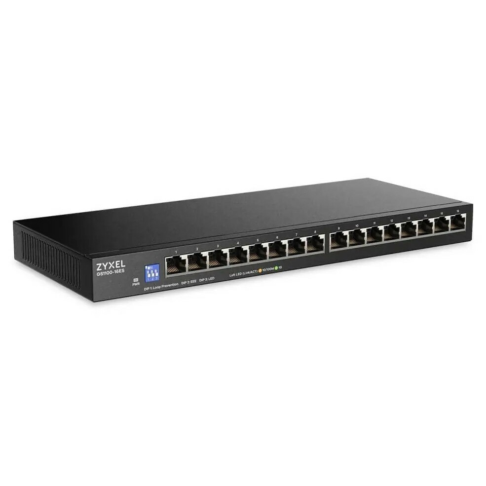 Pārslēdzējs ZyXEL Zyxel GS1100-16ES Slimline 16