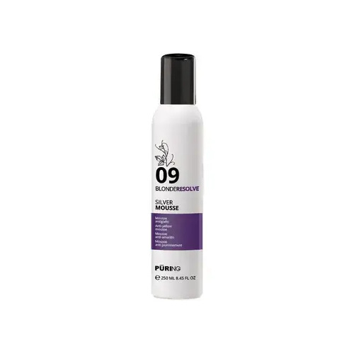 Puring 09 BlondeResolve Silver Mousse -