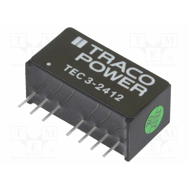 TRACO POWER Converter: DC/DC; 3W; Uin: