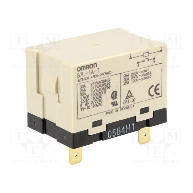 OMRON Electronic Components Relay: electromagnetic; Ucoil: