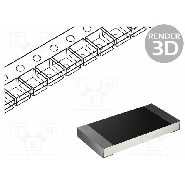VIKING Resistor: metal film; 100kΩ; SMD