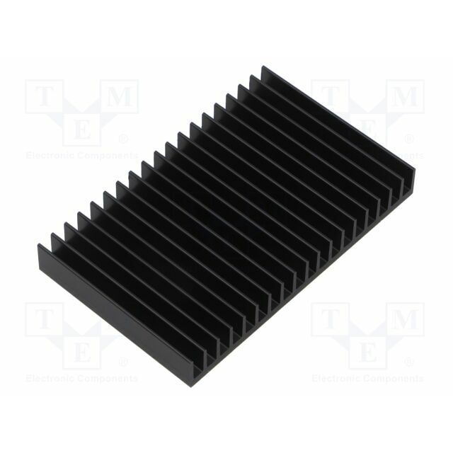 FISCHER ELEKTRONIK Heatsink: extruded; grilled; black