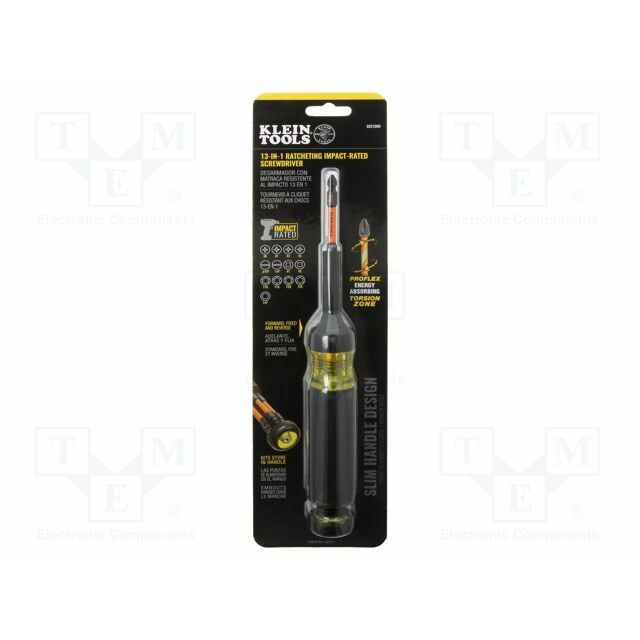 KLEIN TOOLS Screwdriver: for impact-set; HEX