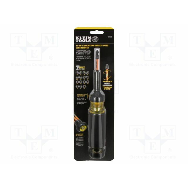 KLEIN TOOLS Screwdriver: for impact-set; HEX