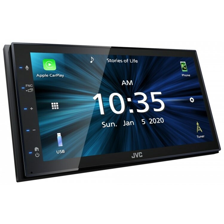 JVC KW-M560BT car media receiver Black