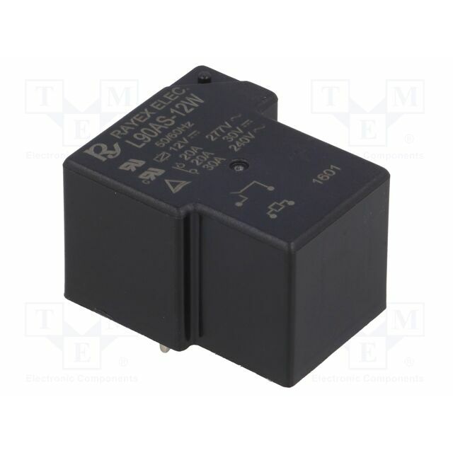 RECOY/RAYEX ELECTRONICS Relay: electromagnetic; Ucoil: 12VDC