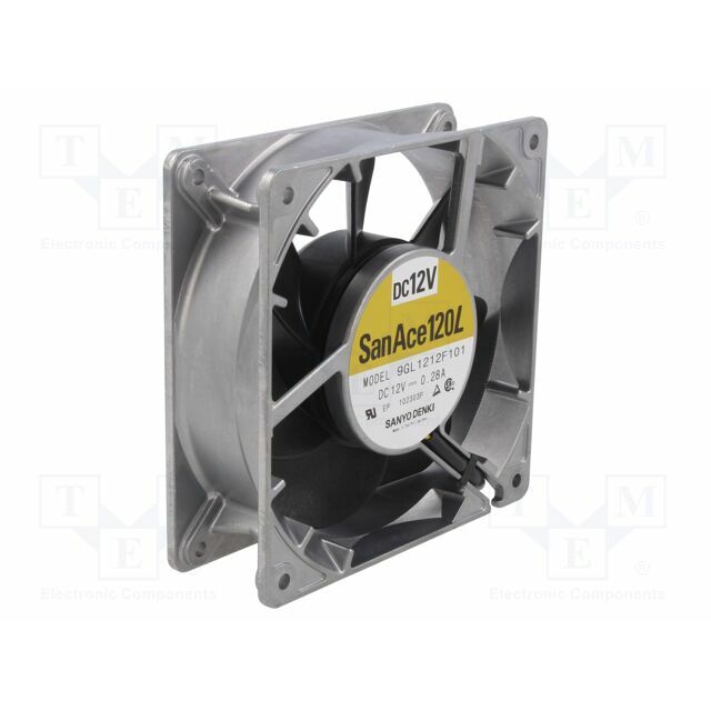 SANYO DENKI Fan: DC; 120x120x38mm; axial