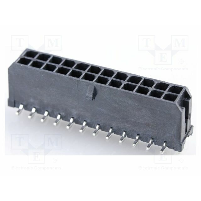 MOLEX Connector: wire-board; male; PIN: 24