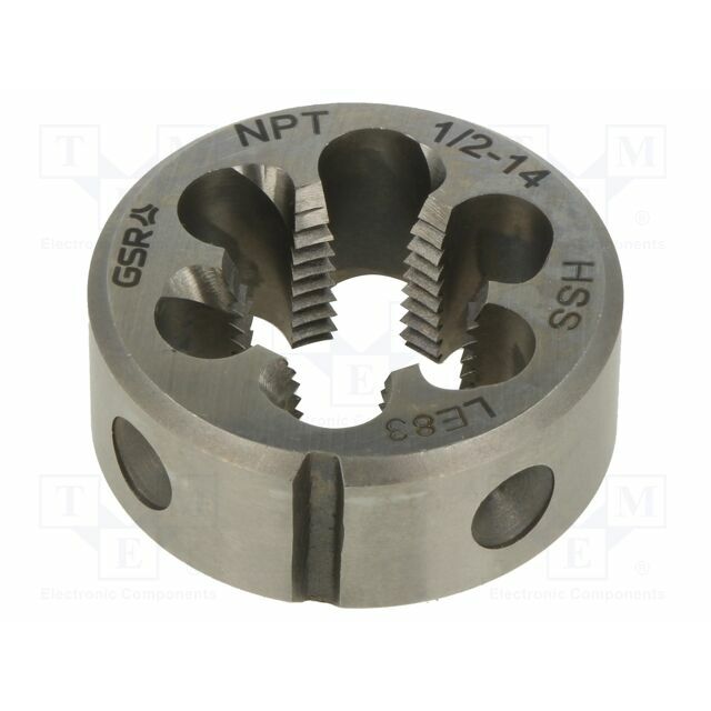 Threading die; NPT 1/2"; 14; high