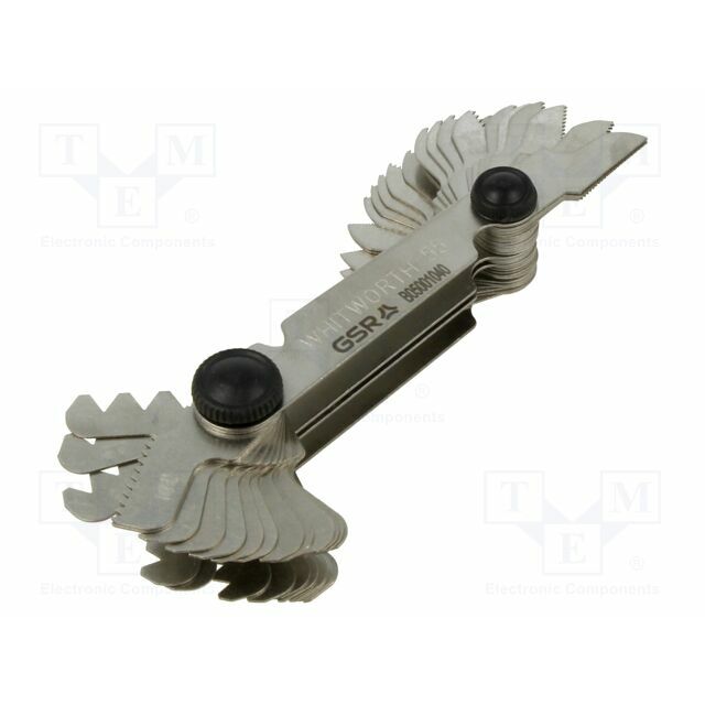 Thread plug gauge; Thread: BSW,metric