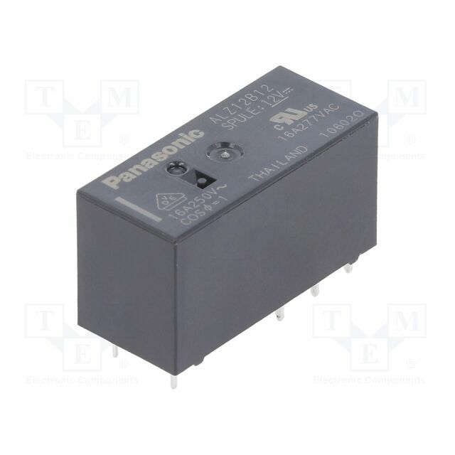 PANASONIC Relay: electromagnetic; Ucoil: 12VDC; SPDT