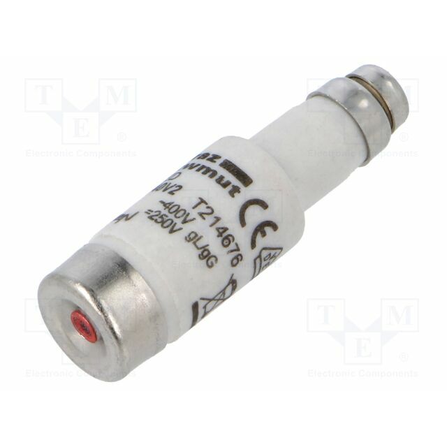MERSEN Fuse: fuse; D01; industrial; 2A