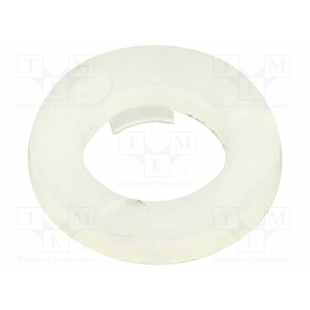 ESSENTRA Washer; round,with protection; h=1mm