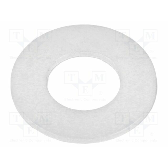 ESSENTRA Washer; round; h=1mm; D=20mm; polyamide
