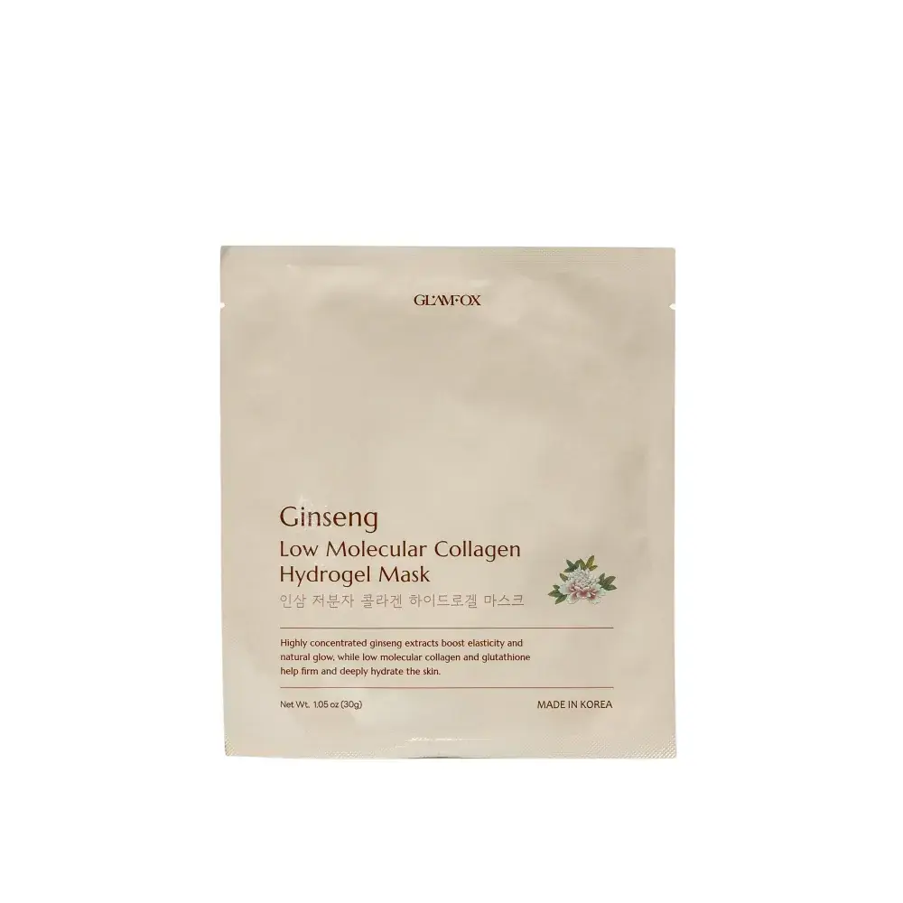 Glamfox, Ginseng, Hydrating, Firming, Brightening, Revitalising