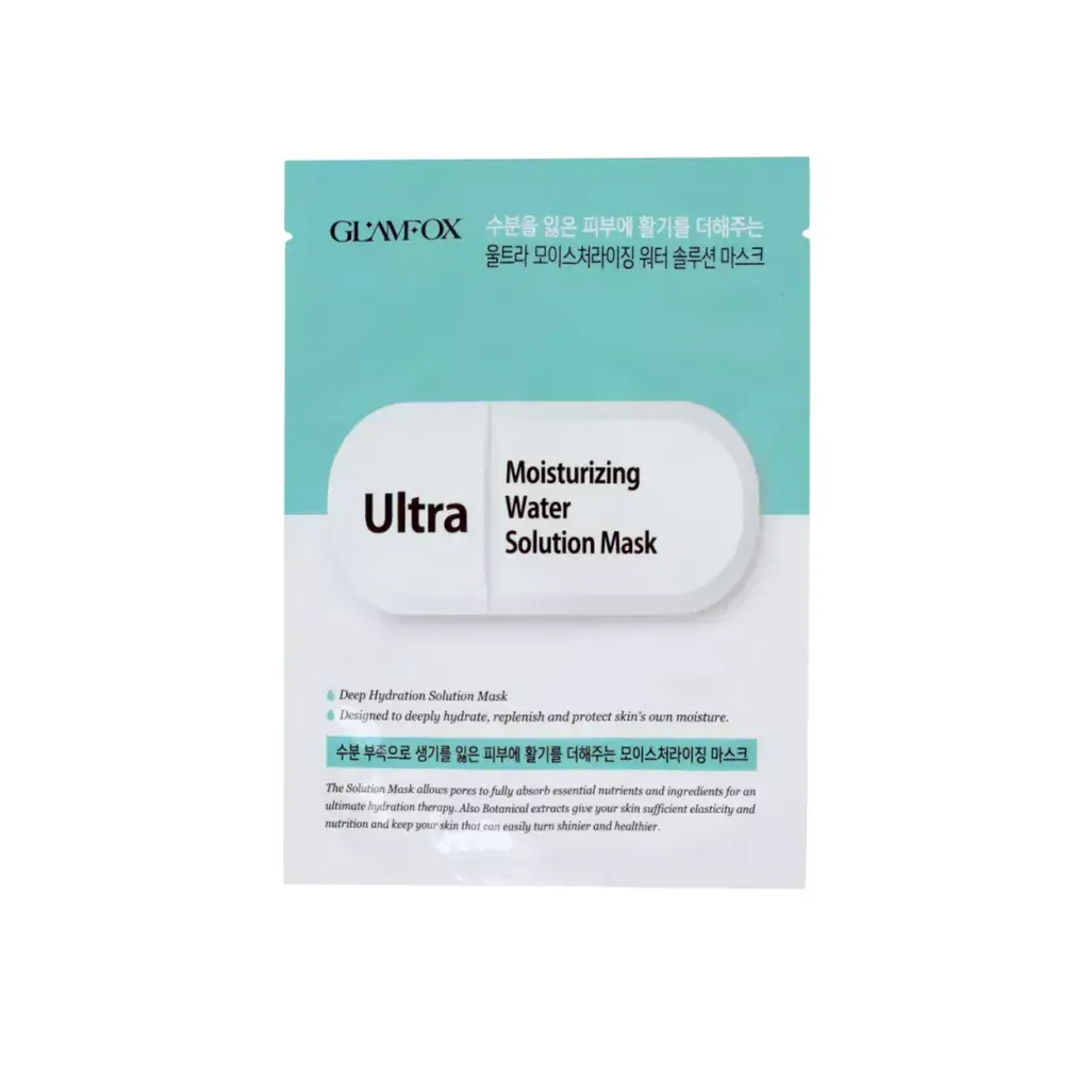 Glamfox, Ultra, Moisturising, Sheet Mask, For