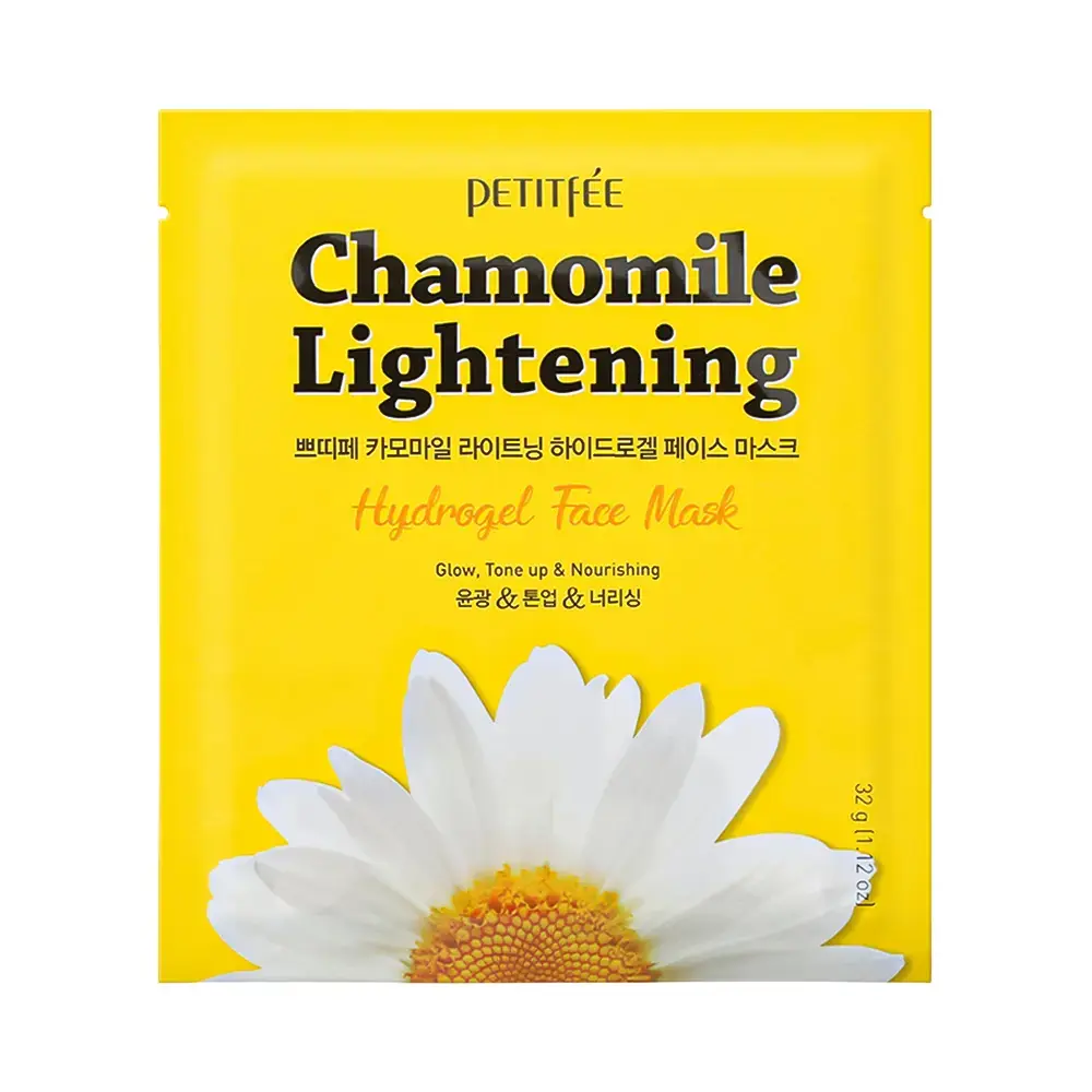 Petitfee, Chamomile Lightening, Glowing, Sheet Mask