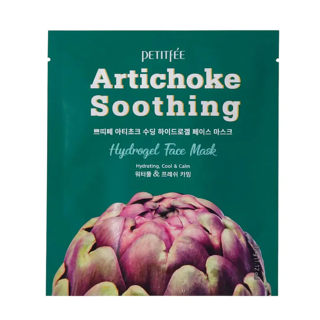 Petitfee, Artichoke Soothing, Hydrogel, Calming, Sheet