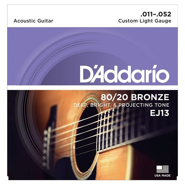 DADDARIO D`Addario EJ13 akustiskās ģitāras stīgas