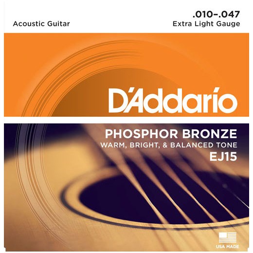 DADDARIO D`Addario EJ15 - akustiskās ģitāras