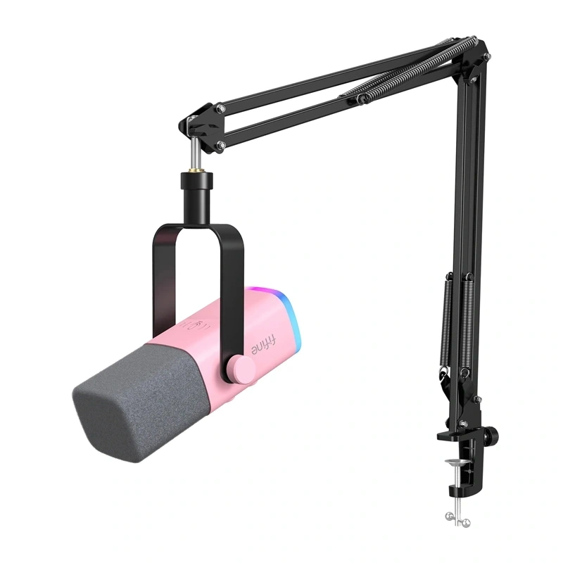 Fifine AM8T Gaming Microphone (Pink) |