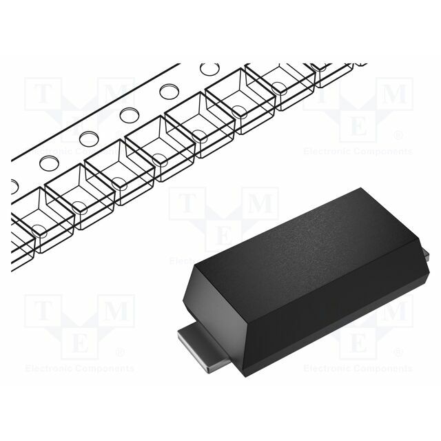 TAIWAN SEMICONDUCTOR Diode: Zener; 1W; 220V