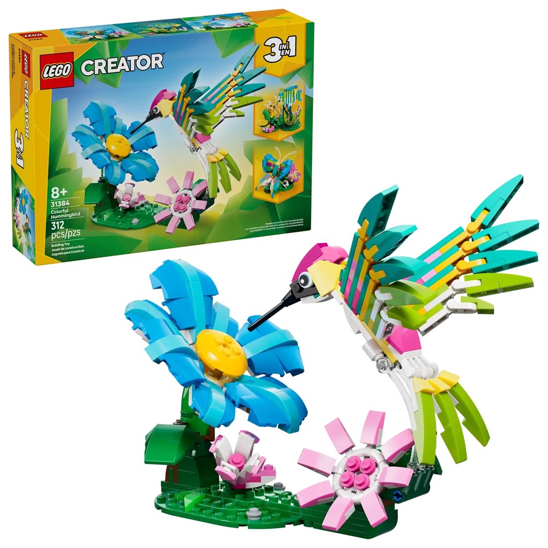 LEGO Creator 3in1 31384 Colorful hummingbird