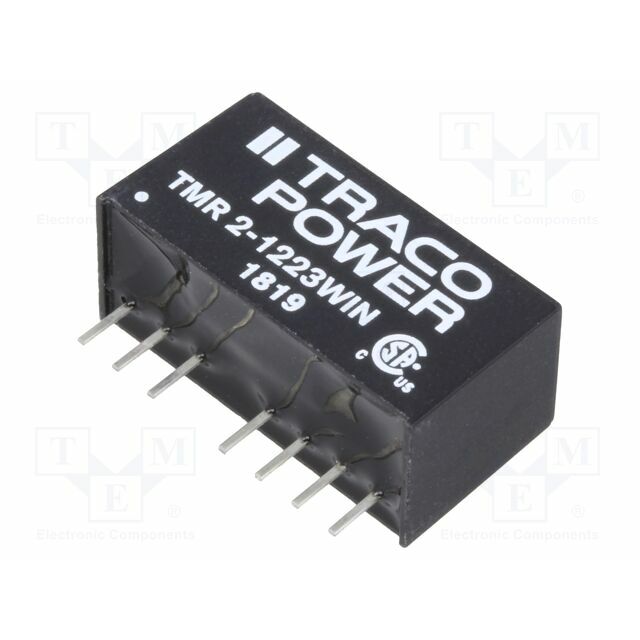 TRACO POWER Converter: DC/DC; 2W; Uin: