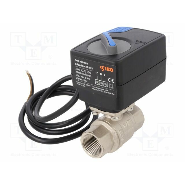 Shutoff valve; 3/4"; IP64; max.30bar
