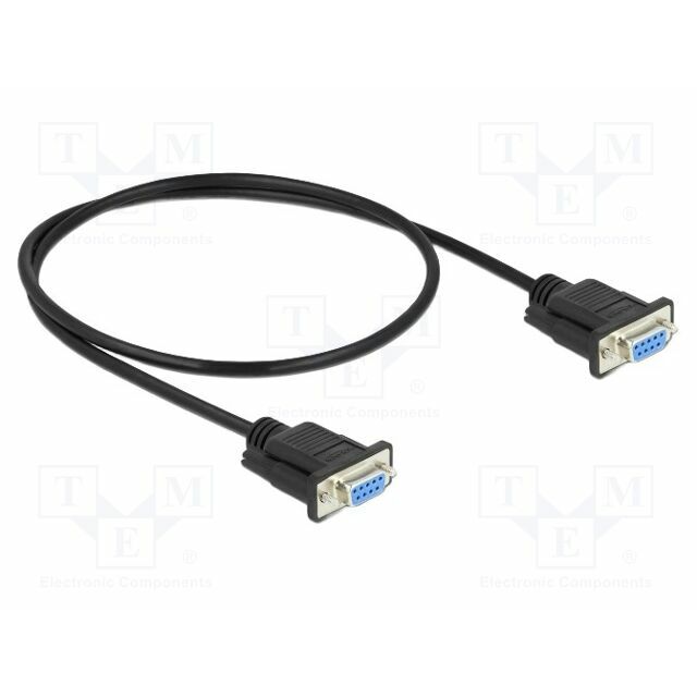Cable; D-Sub 9pin socket,both sides