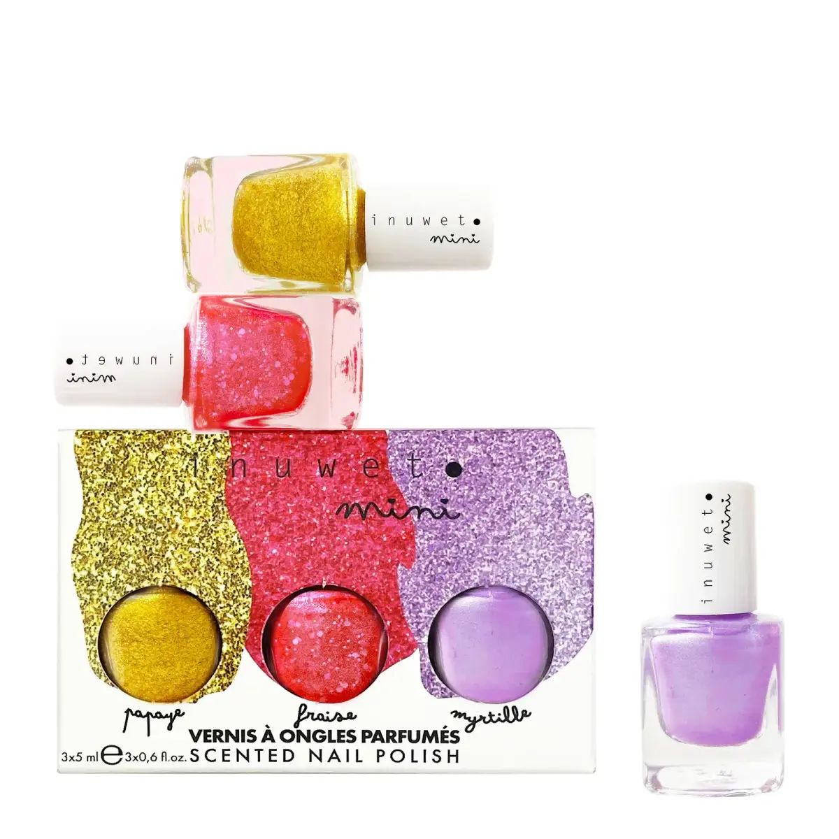 Set Inuwet: Papaye, Nail Polish, 5