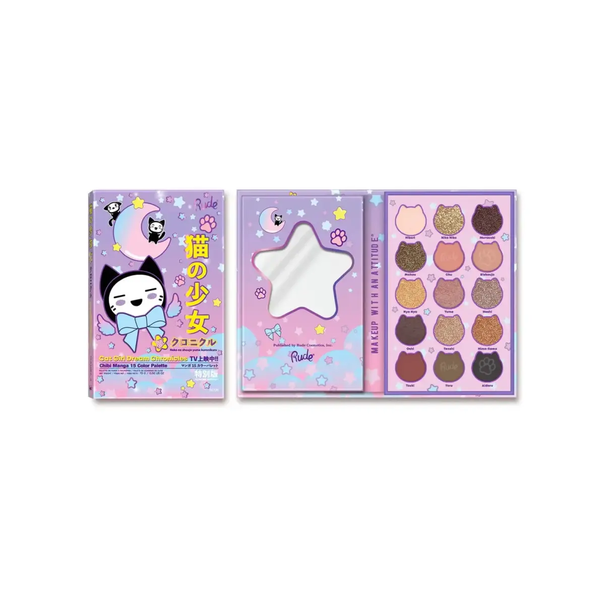 Rude Cosmetics, Dream Chronicles, Eyeshadow Palette