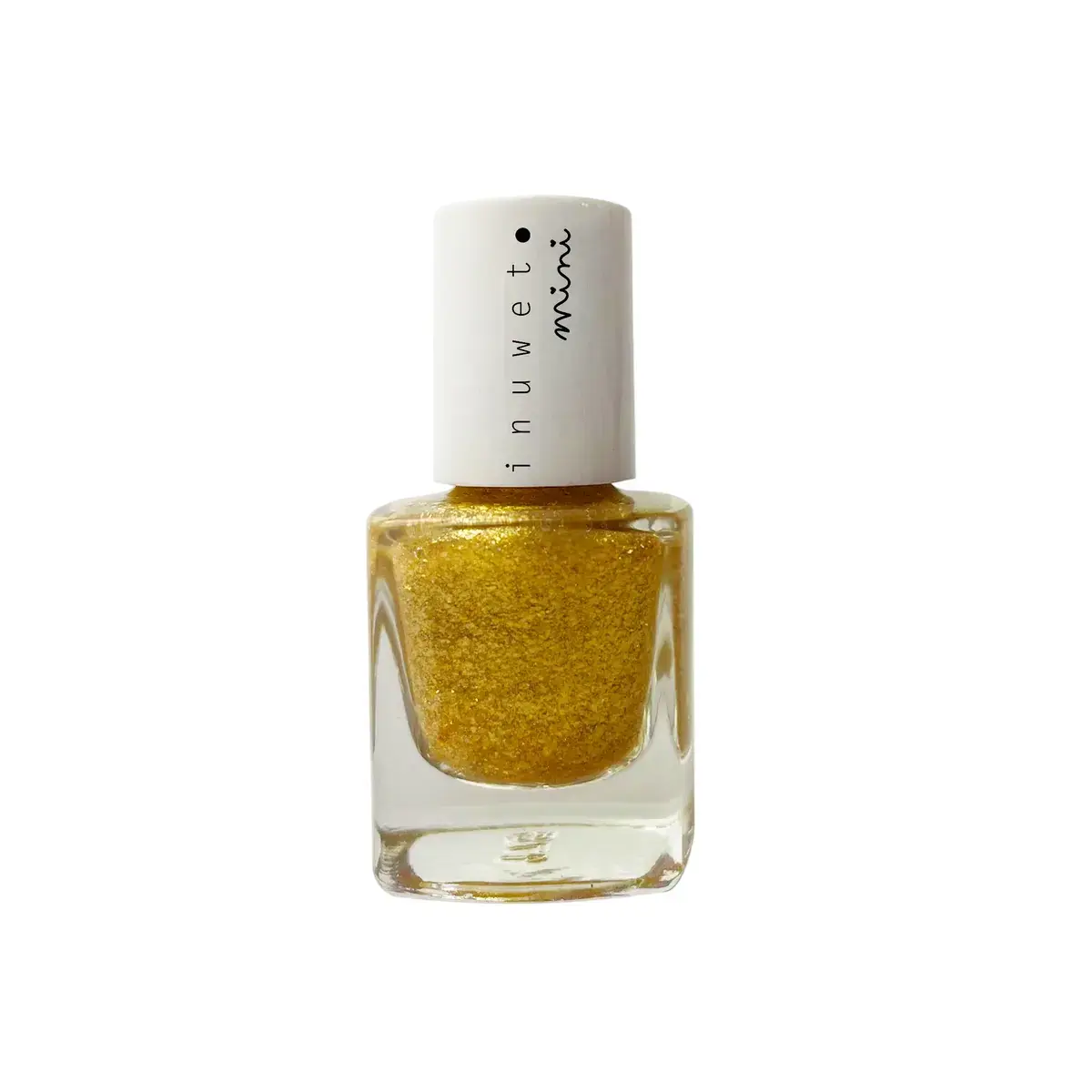 Inuwet, Inuwet, Glitter, Nail Polish, Golden